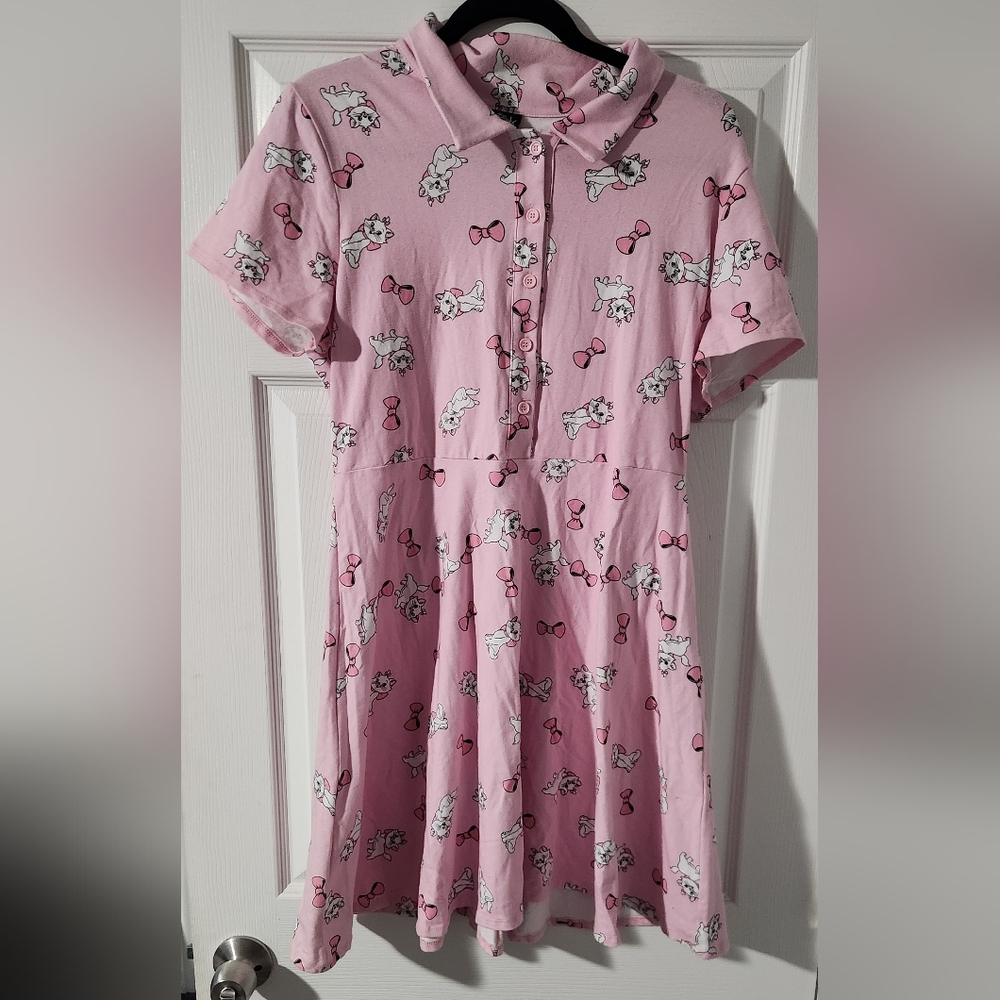 Disney Marie From Aristocats Polo Dress